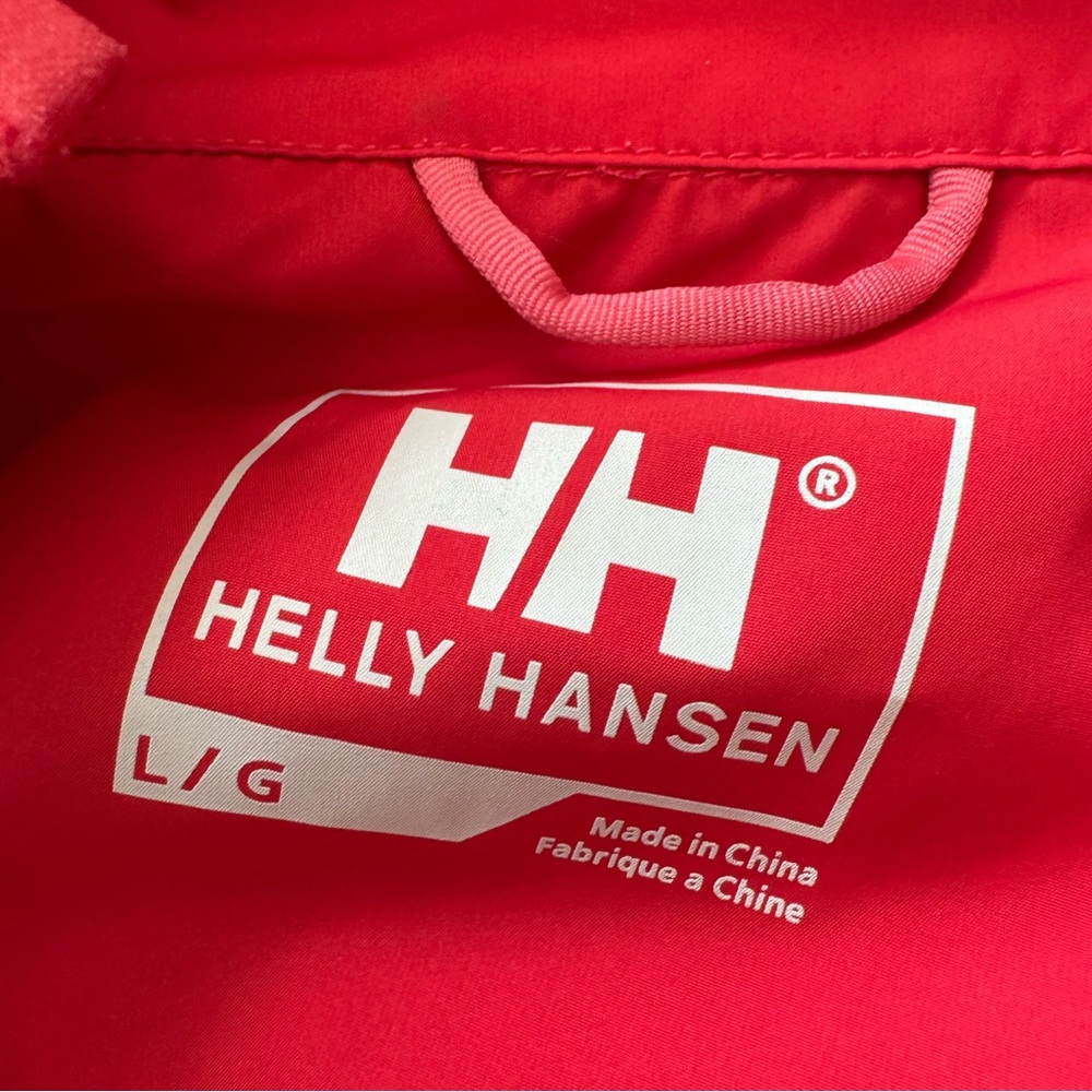 Helly Hansen Red Lightweight Packable Windbreaker… - image 7